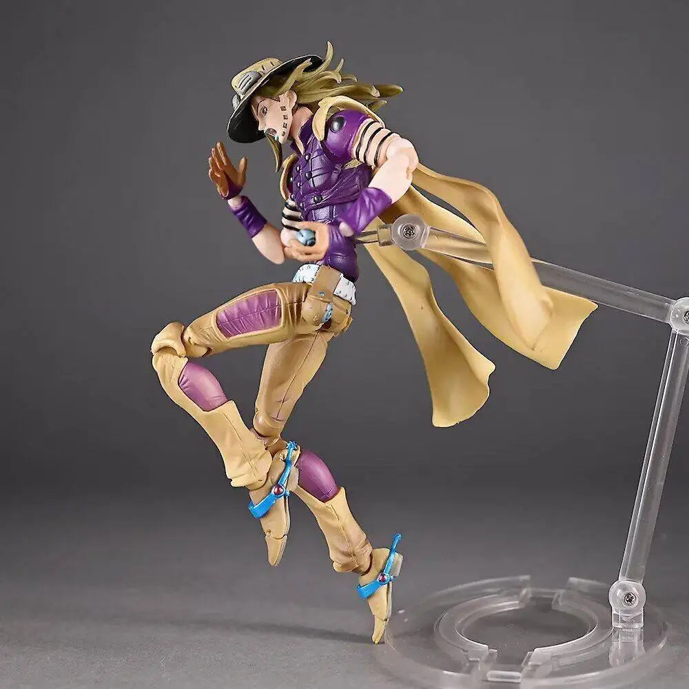 16cm Jojo'S Bizarre Adventure Julius Caesar Zeppel Pvc Figure Action Doll Model Decorat Statue Collection Toy Birthday Gift