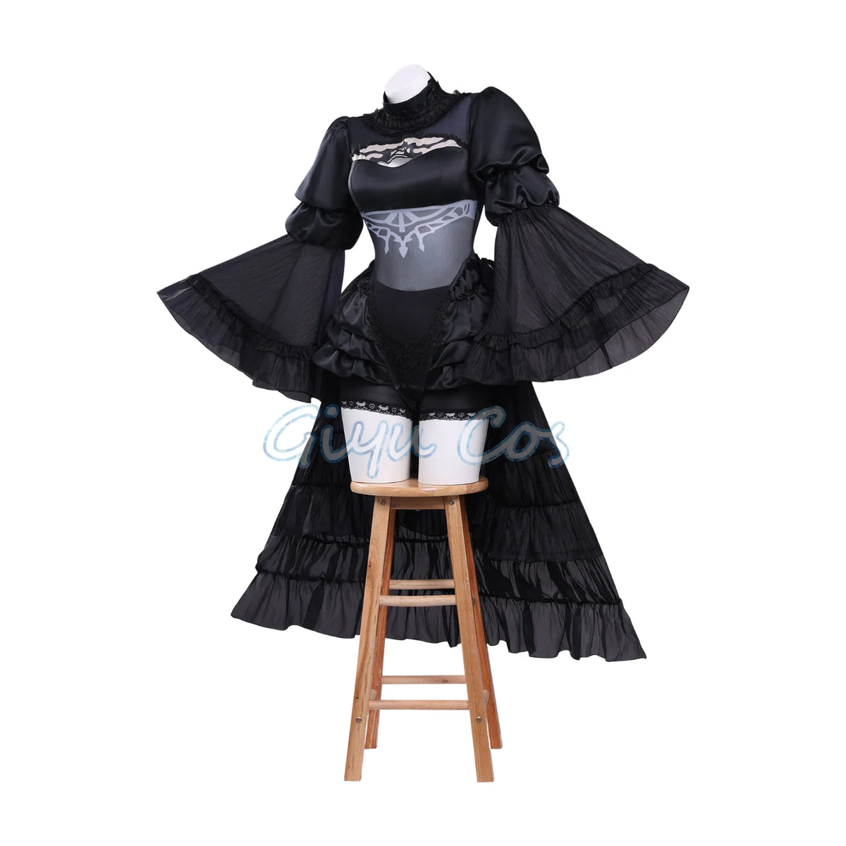 Yorha 2B Cosplay Costume Outfit Games Suit Women Role Play Costumes Halloween Party Wedding Dress