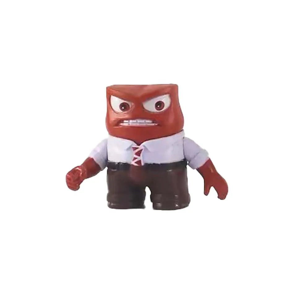 New Inside Out 2 Action Figure Toy Cartoon Movie Joy Anxiety Anger Sadness Disgust Fear Model Doll Figurines Kids Gift