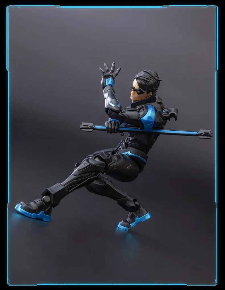 Blokees Heroes Harley Quinn Nightwing Batman Beyond Champion Class Figure Batman Toy Collectible Desktop Assemble Display Gift
