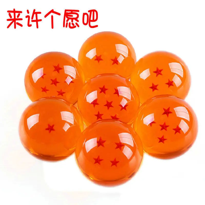 Dragon Ball Shenron Figure With 7 Star Crystal Balls Set Anime Statue Model Desktop Collectible Ornament Gift