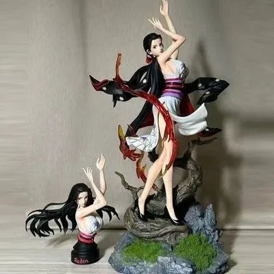 Hzw Demon Child Nico Robin Two Styles Gk Statue One Piece Anime Figure Model Ornament Collectible Pvc Statue Children Toys Dolls