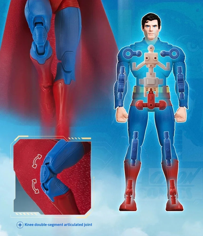 Blokees Dc Universe Champion Class Building Model Kit Superman Harley Quinn Nightwing Batman Beyond Diy Collectible Action Figur