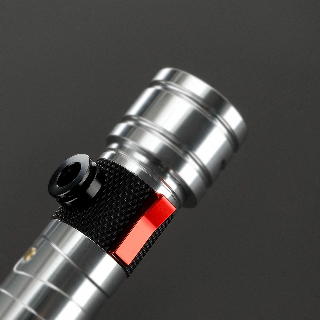 JS Upgraded RGB3.0 DK Lightsaber, Metal Hilt, Smooth Swing, Flash on Impact, Heavy Dueling Lightsaber, Cosplay Toy