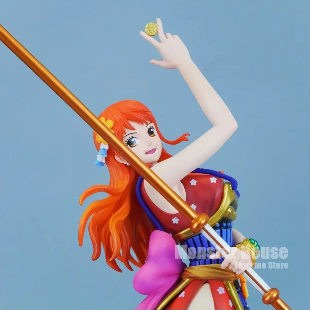 30cm/11.81in Anime ONE PIECE Figure Nami Action Figures Pvc Statue Desktop Ornamen Collection Model Toys Gifts
