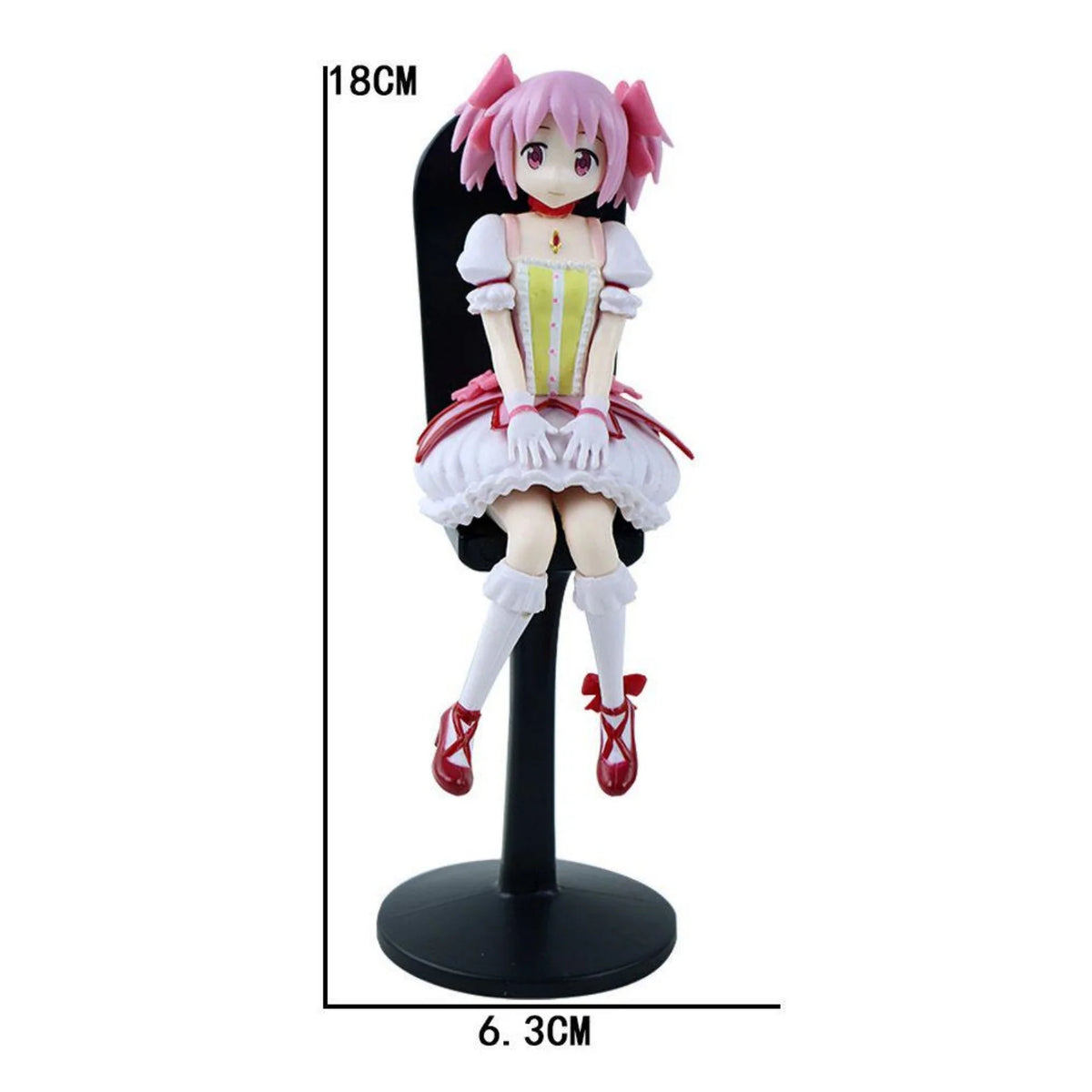 18cm Magical Girl Little18cm Round Deer Eye Hill Bijingpin Model Anime Pretty Cute Desktop Birthday Gift