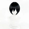 Anime Mikasa Ackerman Cosplay Wig - Black Heat-Resistant Synthetic Fiber Party and Halloween Costume Accessory