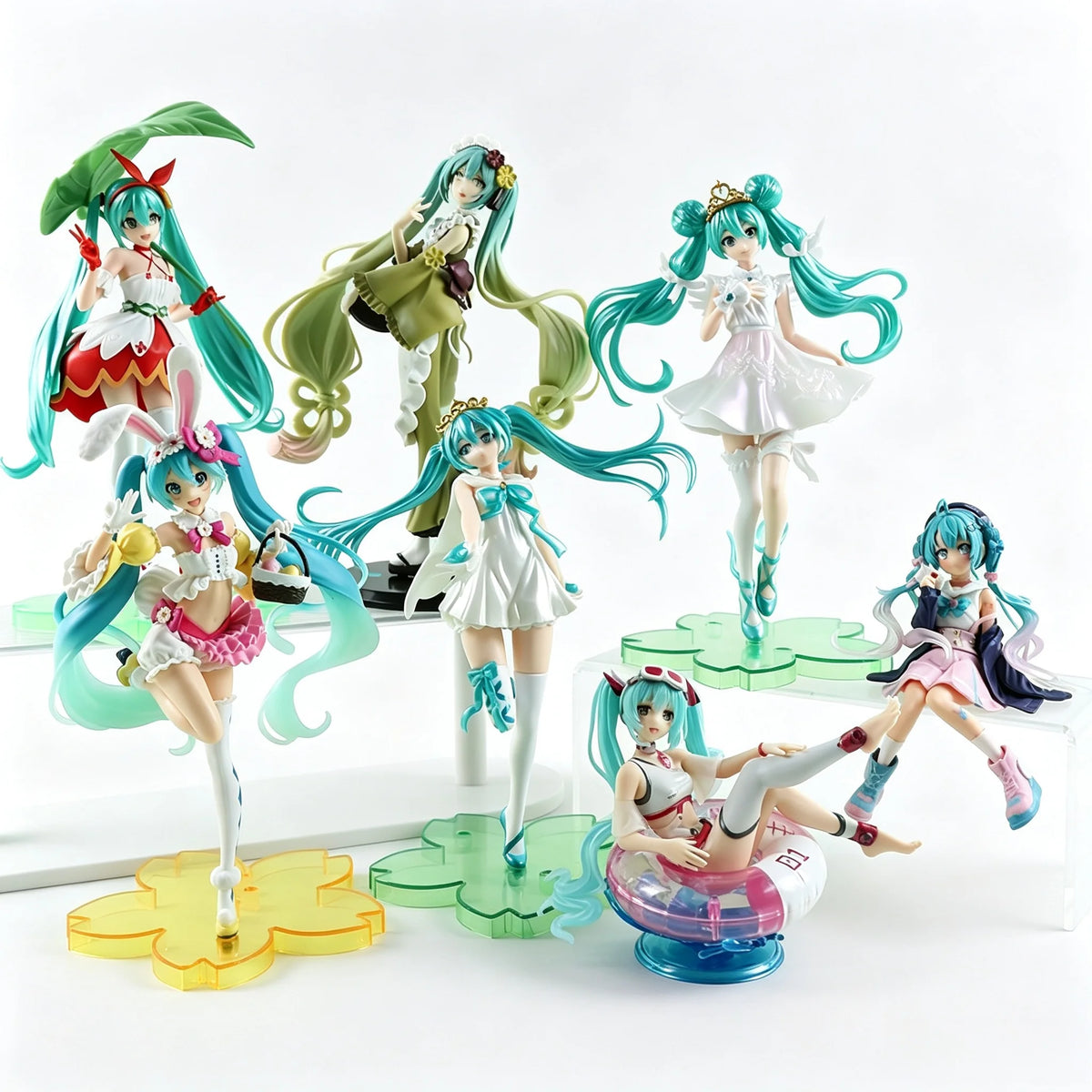 Hot Kawaii Girl Hatsune Miku Anime Figure Miku Action Figure Christmas Gift PVC Collection Model Doll Toys