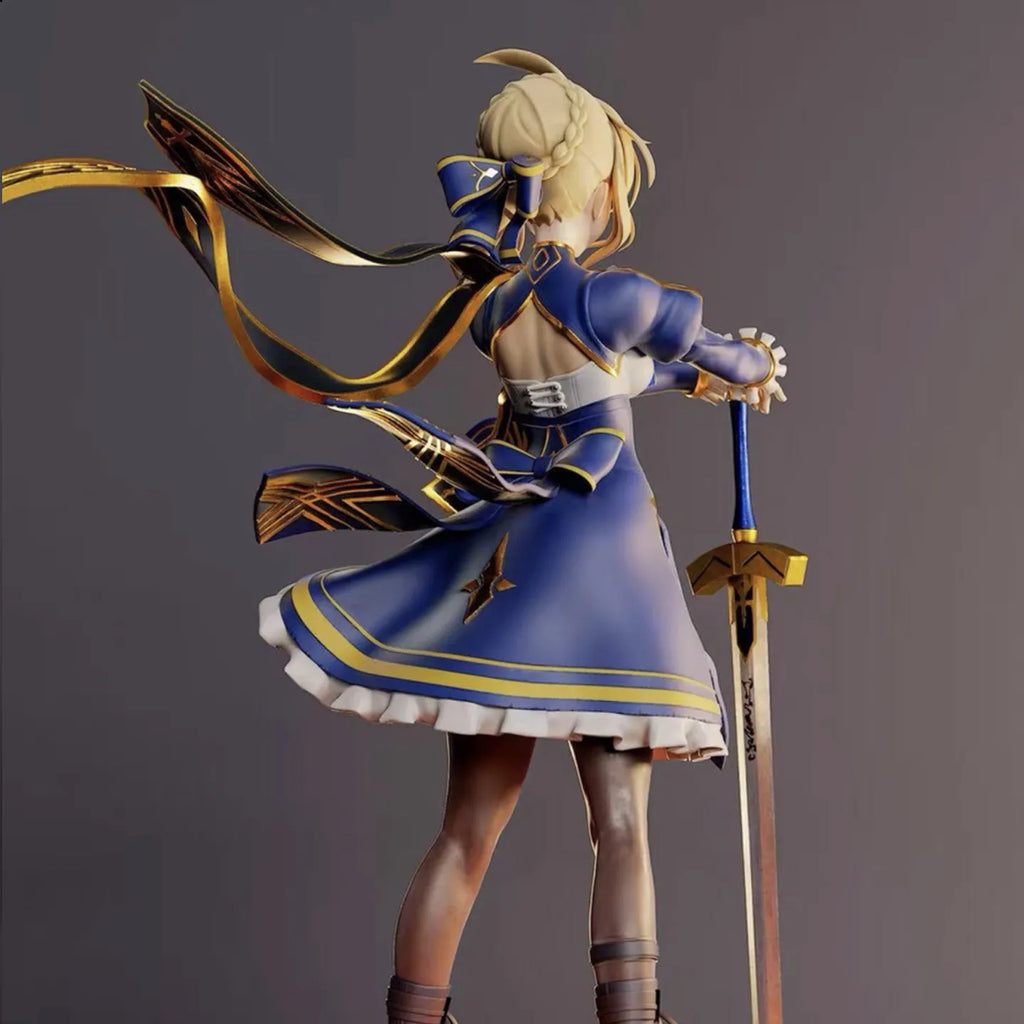Ane Studio Saber Artoria Pendragon Figure Fate Stay Night Anime Collectible Pvc Statue Desktop Decoration For Anime Collectors