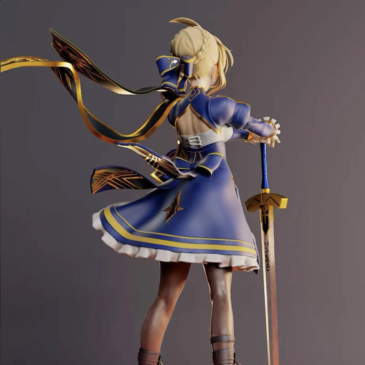 Ane Studio Saber Artoria Pendragon Figure Fate Stay Night Anime Collectible Pvc Statue Desktop Decoration For Anime Collectors