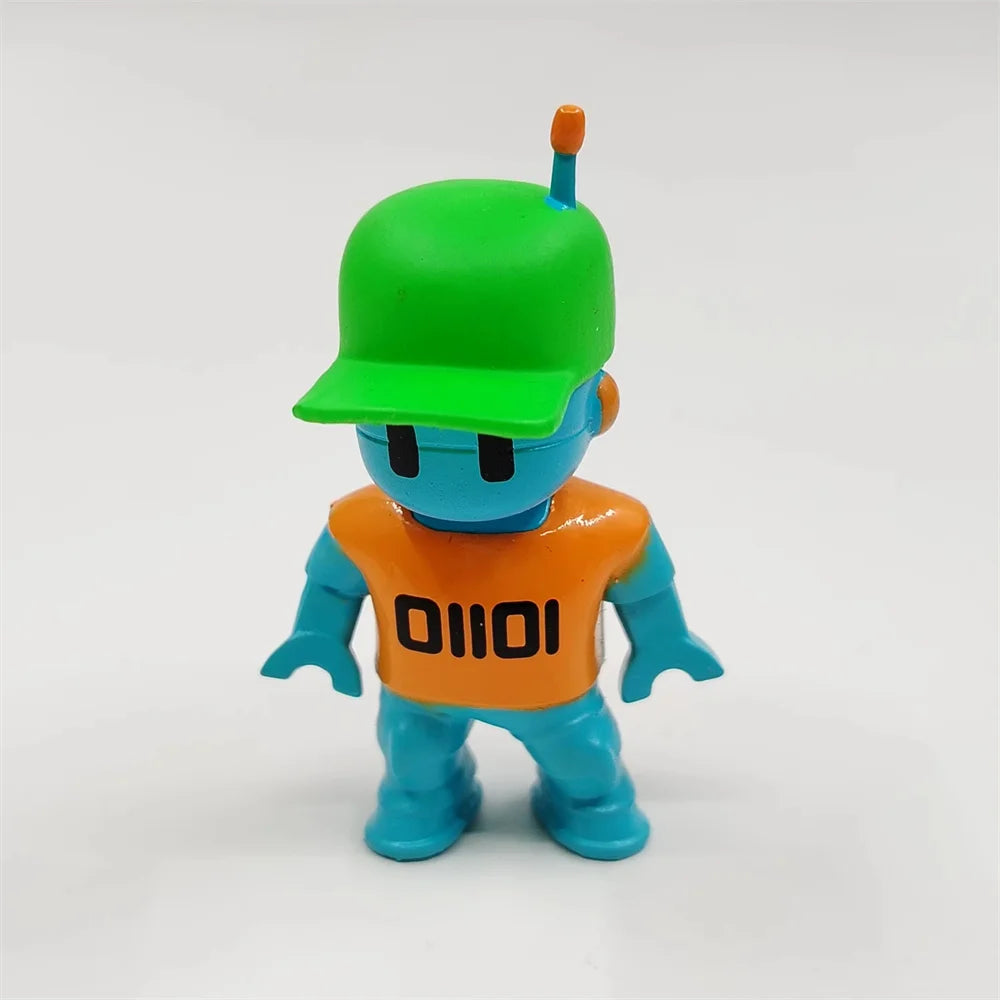 Series 1-2 Original Stumble Game 3D Mini Figure Anime Model Statue Multiplayer Type Collection Toy Surprise Birthday Xmas Gifts