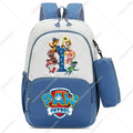2 Pcs PAW Patrols Bookbag Anime Print Backpack Student Large Capacity Schoolbag Chase Skye Portable Knapsacks New Semester Gifts