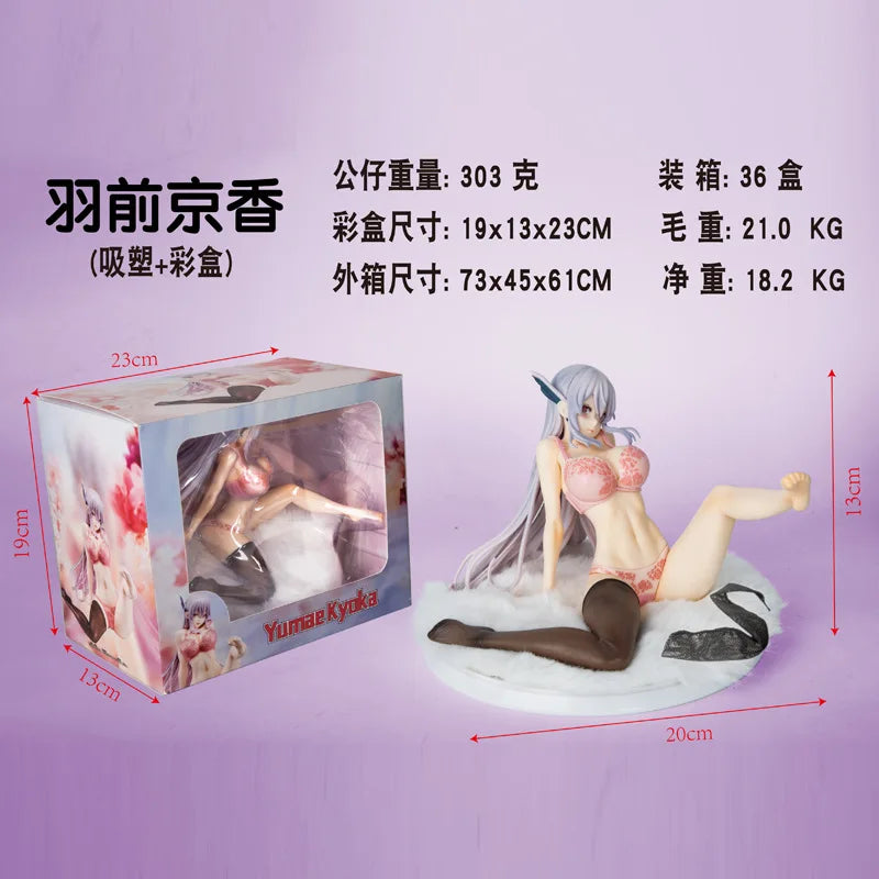 Anime Figure Yuzei Kyoka Azur Lane Beautiful Girl Figure Collectible Model Pvc Figure For Car Desk Decoration Adult Hobby Gift