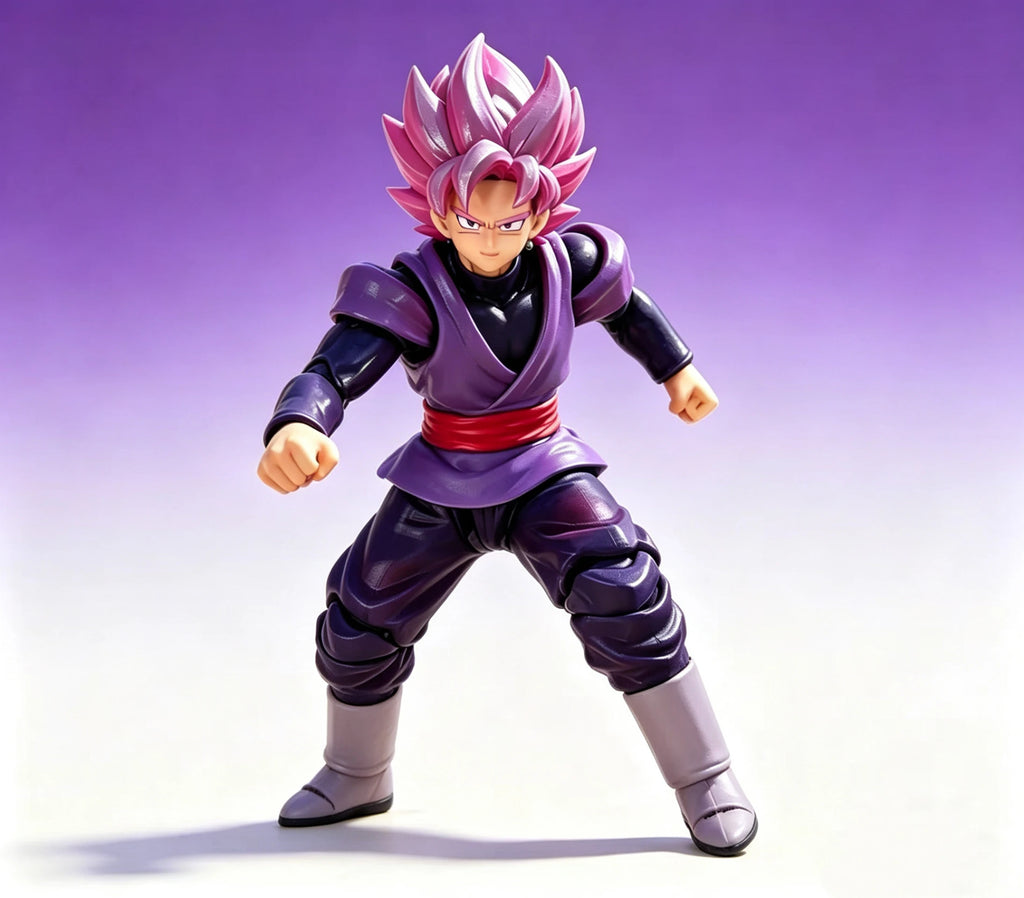Bandai Dragon Ball Super Collectible Figure - Saiyan Large Pink Hair Zamasu Action Figure Model Ideal Gift for Fans