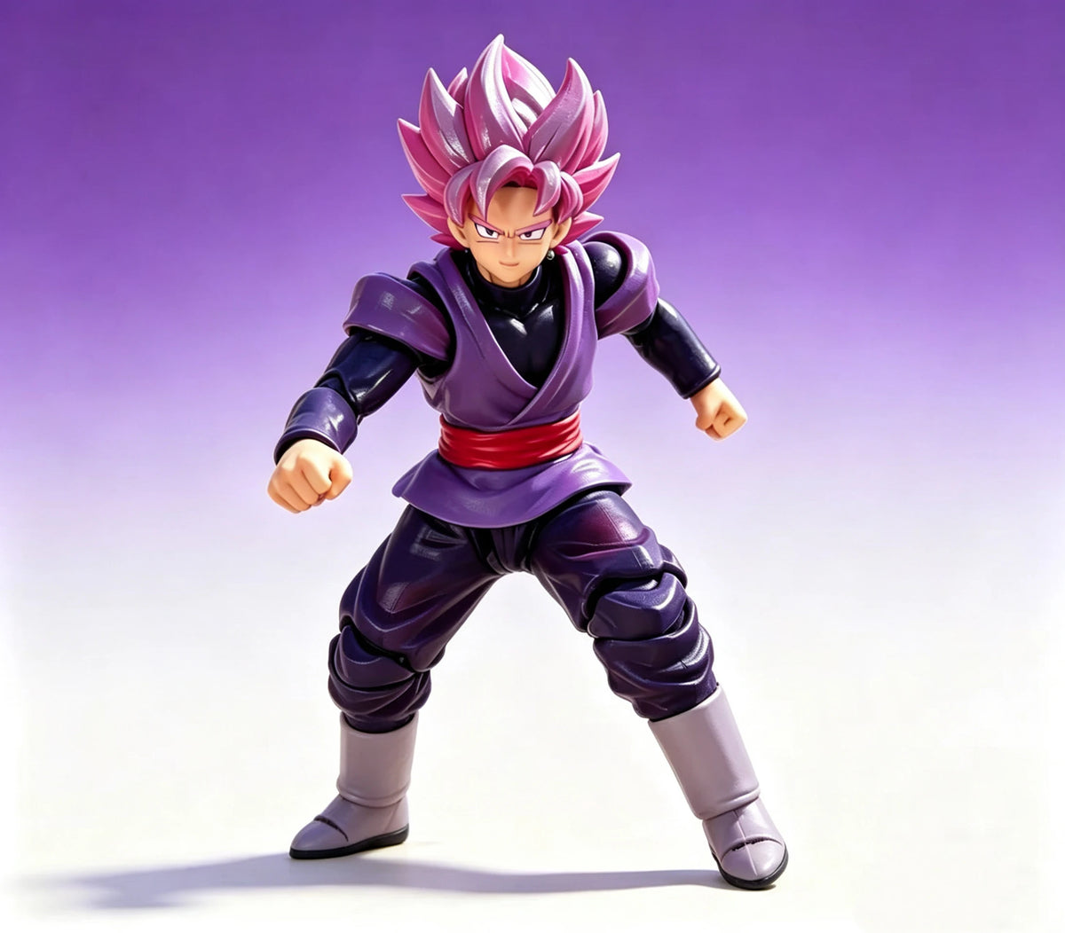 Bandai Dragon Ball Super Collectible Figure - Saiyan Large Pink Hair Zamasu Action Figure Model Ideal Gift for Fans