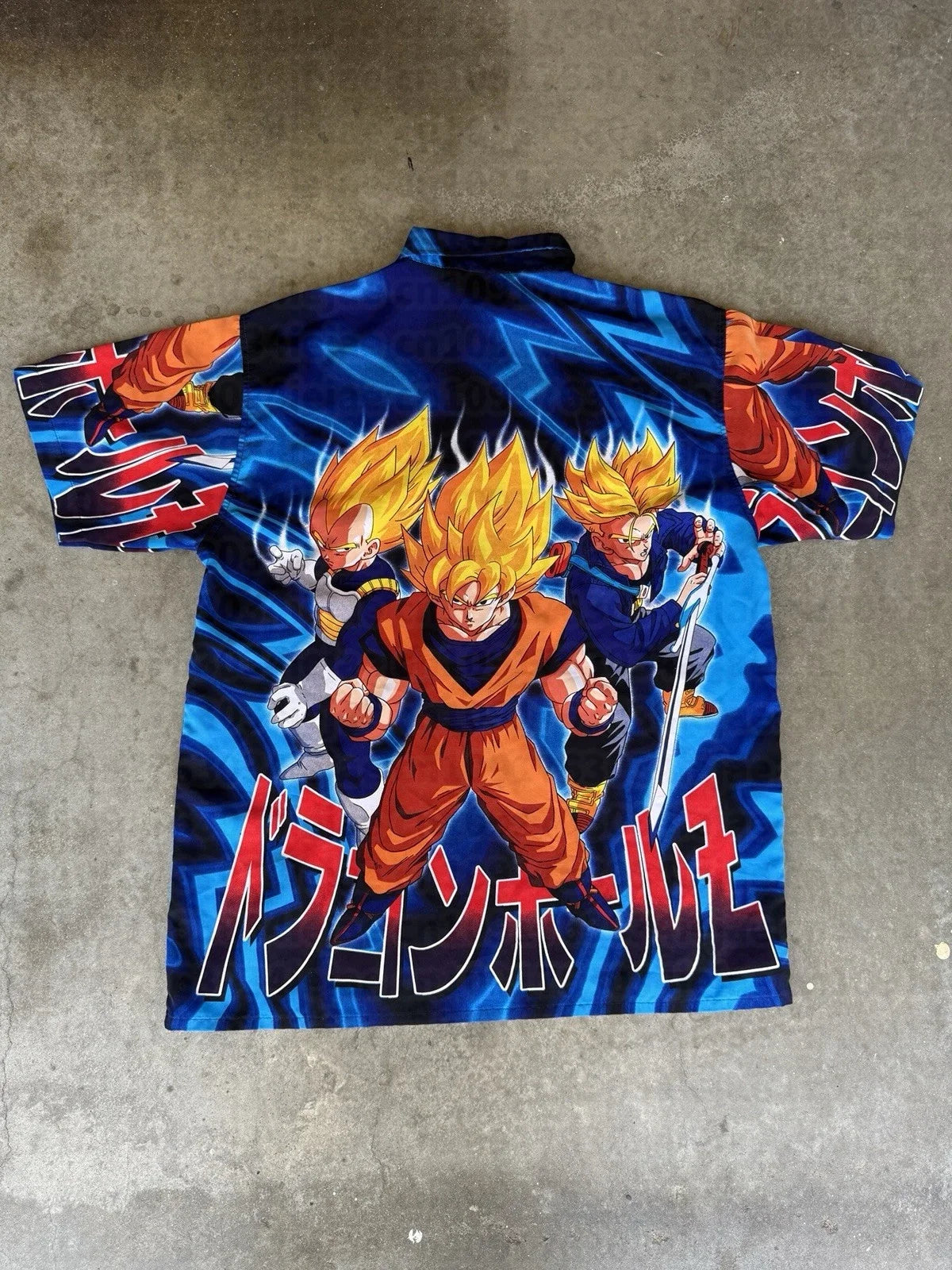 2026 Dragon Ball Adult Polo T-Shirt Anime Character Son Goku Super Saiyan TShirt Boy Children's Clothes Summer T-Shirt Cosplay