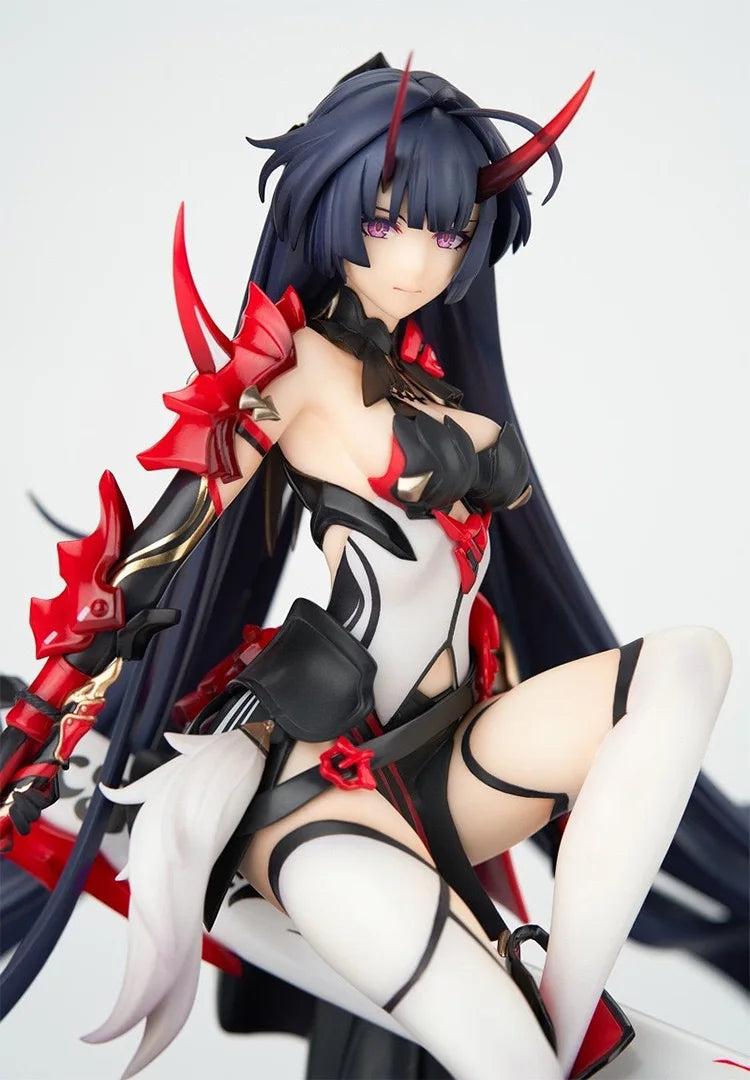 Action Figure Game Model Statue Desktop Decoration Collection 19.5cm Raiden Mei Herrscher of Thunder