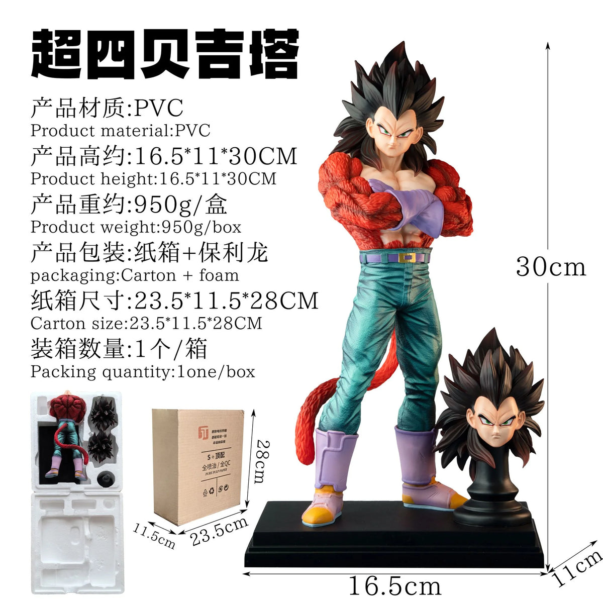 JT Studio Dragon Ball All Series Figure Super Saiyan Goku Vegeta Broly PVC Statue Anime Action Figure Collectible Model Toy Gift