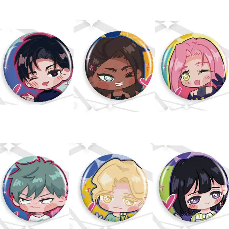 Hot Anime Alien Stage Chibis Plush Keychains for Women Accessories Bag Ivan Till Keyrings Jewelry Fans Couple Friends Gifts