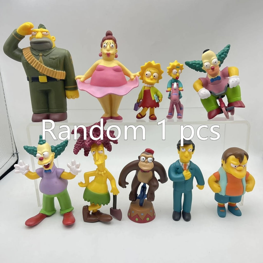 Cute Character Souvenir Figure Set