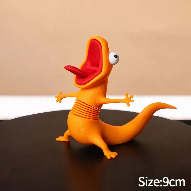 Green Lizard Hoppers Supplies Anime Figure 3D Printed Desktop Ornaments Cartoon 2D Funny Tom Keychain Backpack Pendant Charm 도마뱀