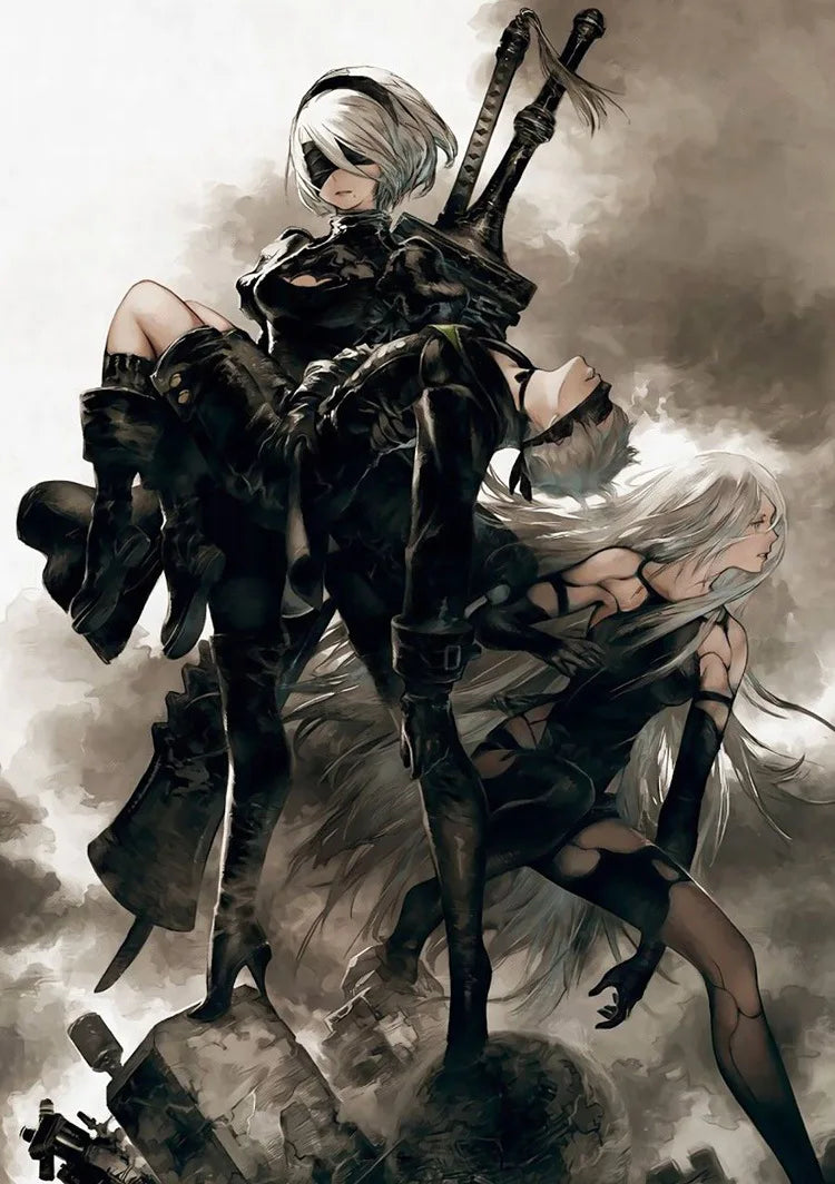 Nier Automata Cosplay Costume Yorha 2B sexy Outfit Games Suit Women Role Play Costumes Girls Halloween Party Fancy Dress