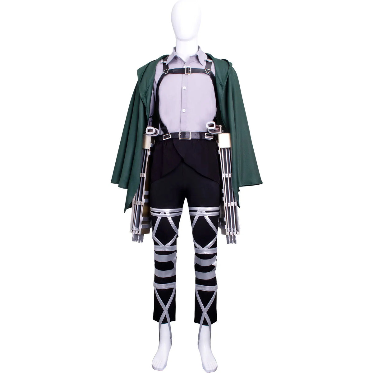 Anime Titan Cosplay Costume Final Season Jean Kirstein Levi Mikasa Ackerman Armin Connie Hange Only Costume without prop