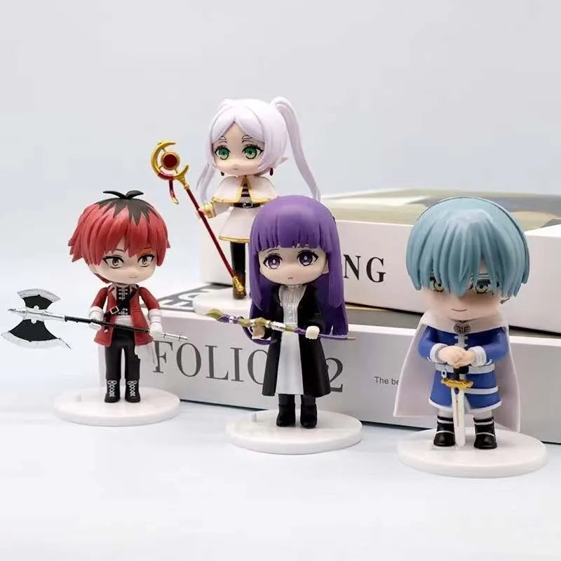 Anime Frieren:Beyond Journey's End Anime Figures Frieren Himmel Action Figure Cartoon Ornaments Toy Fans Gift