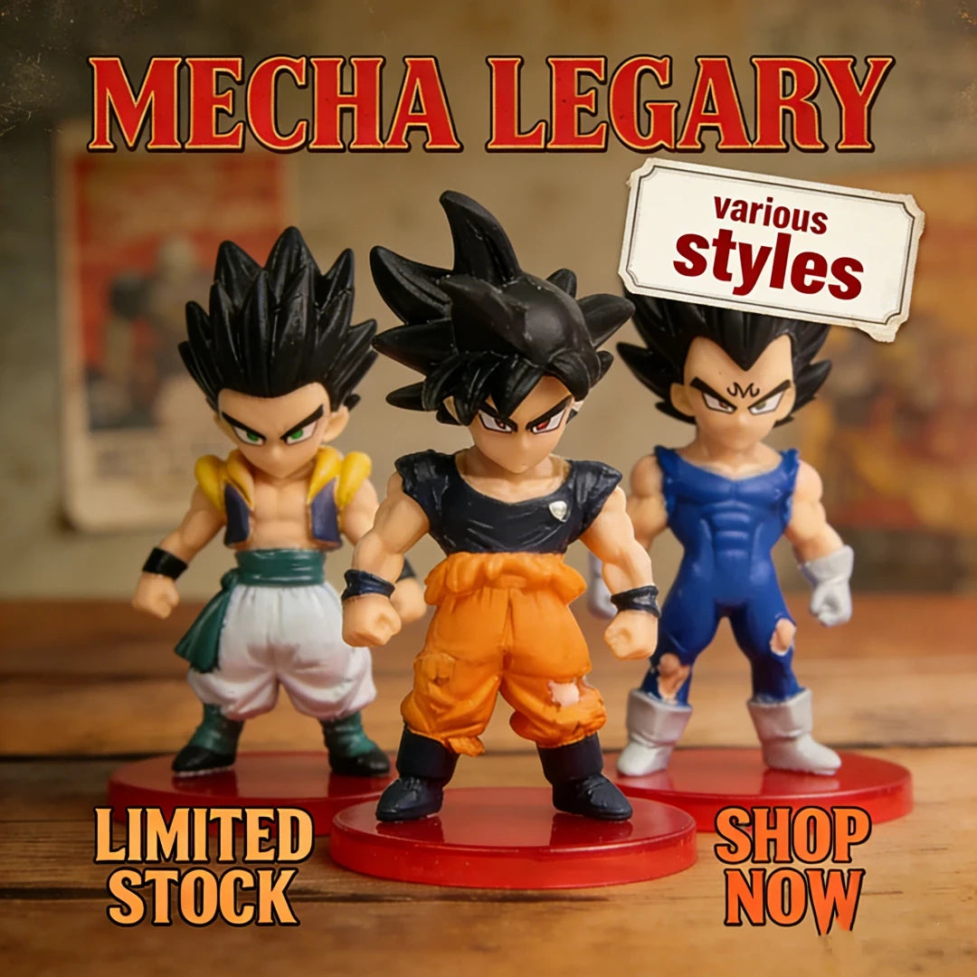 Gen 1 and Gen 2 Dragon Ball Super Saiyan Goku Vegeta artoon figurine Action Mini Figures Dolls Model Action Statue Toys Gifts