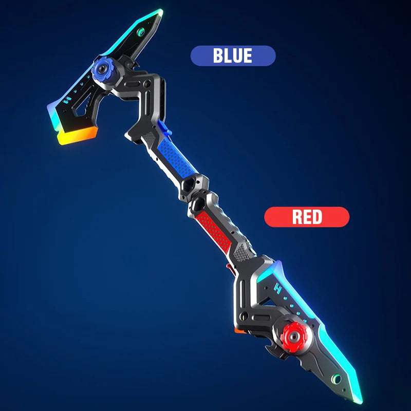 2026 New Sword LED Axe 2 IN 1 Swords Cosplay Role-Play Light Stick Kids Gifts Cool Toy Streamer Bright Toys for Adult Party Game