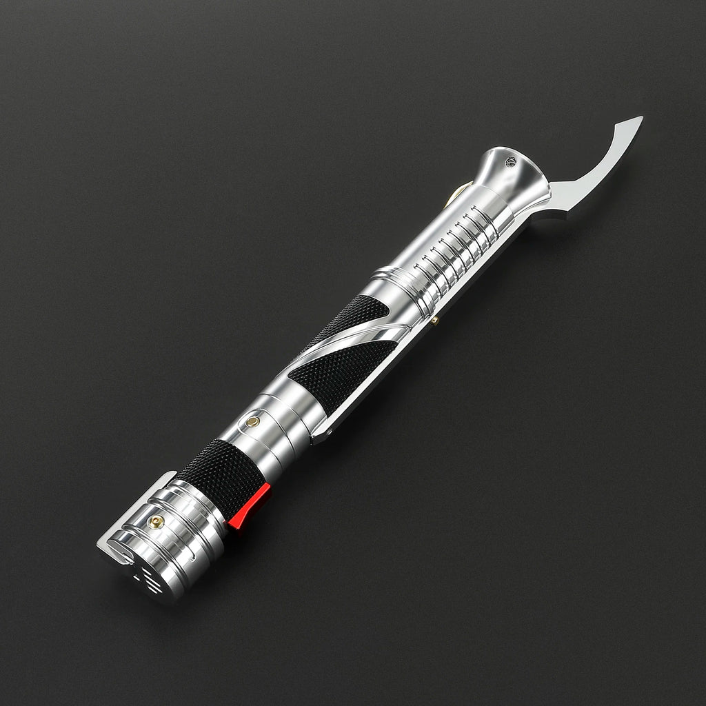 JS Upgraded RGB3.0 DK Lightsaber, Metal Hilt, Smooth Swing, Flash on Impact, Heavy Dueling Lightsaber, Cosplay Toy