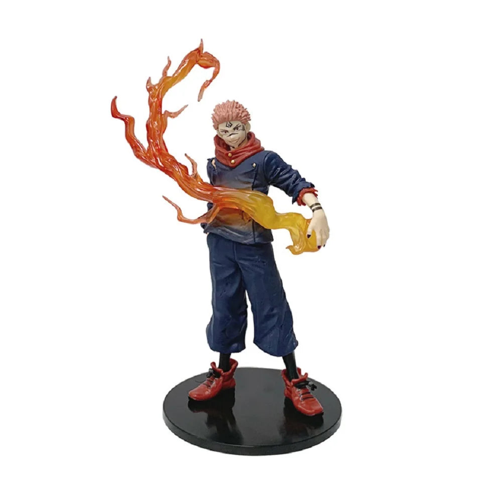 Jujutsu Kaisen Anime Figure Itadori Yuji Ryomen Sukuna Zenin Naoya PVC Model Collectible Statue Desk Decoration Gift