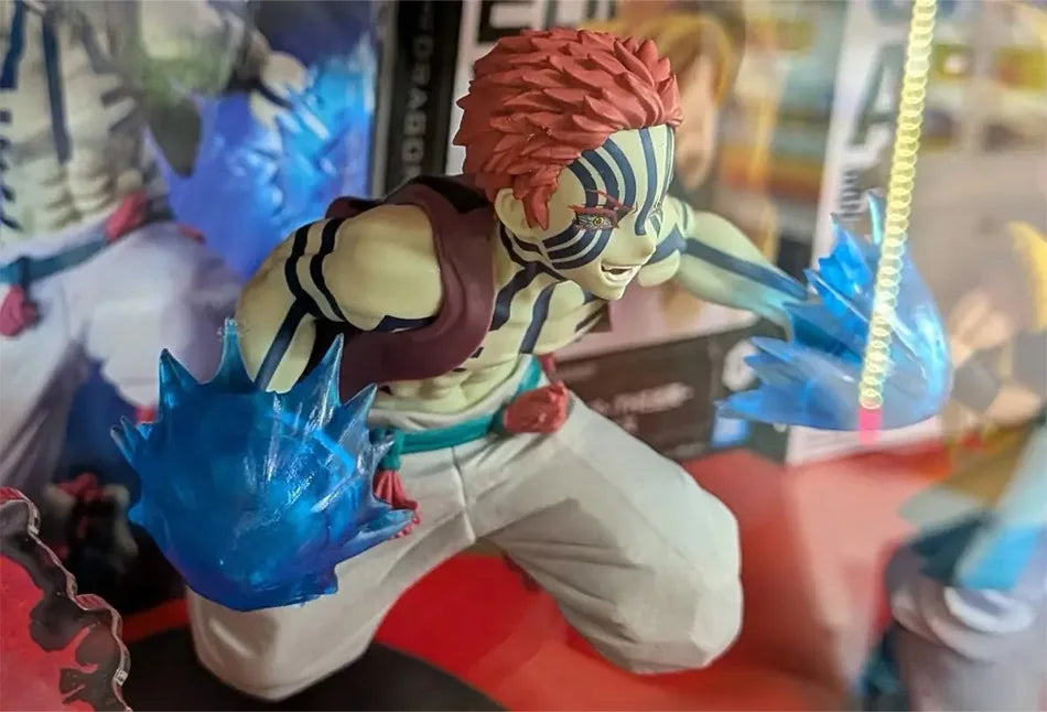 Hot Anime Demon Slayer Douma Premium Chokonose Noodle Stopper Anime Figure Action Figures Collection PVC Model Toys