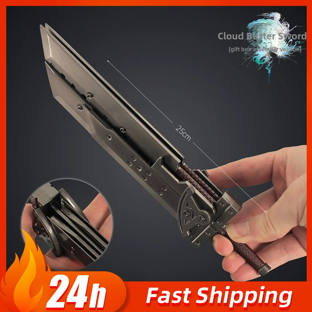 Cloud Buster Sword Display Prop