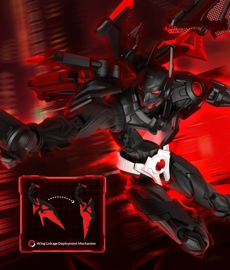 Blokees Dc Universe Champion Class Building Model Kit Superman Harley Quinn Nightwing Batman Beyond Diy Collectible Action Figur
