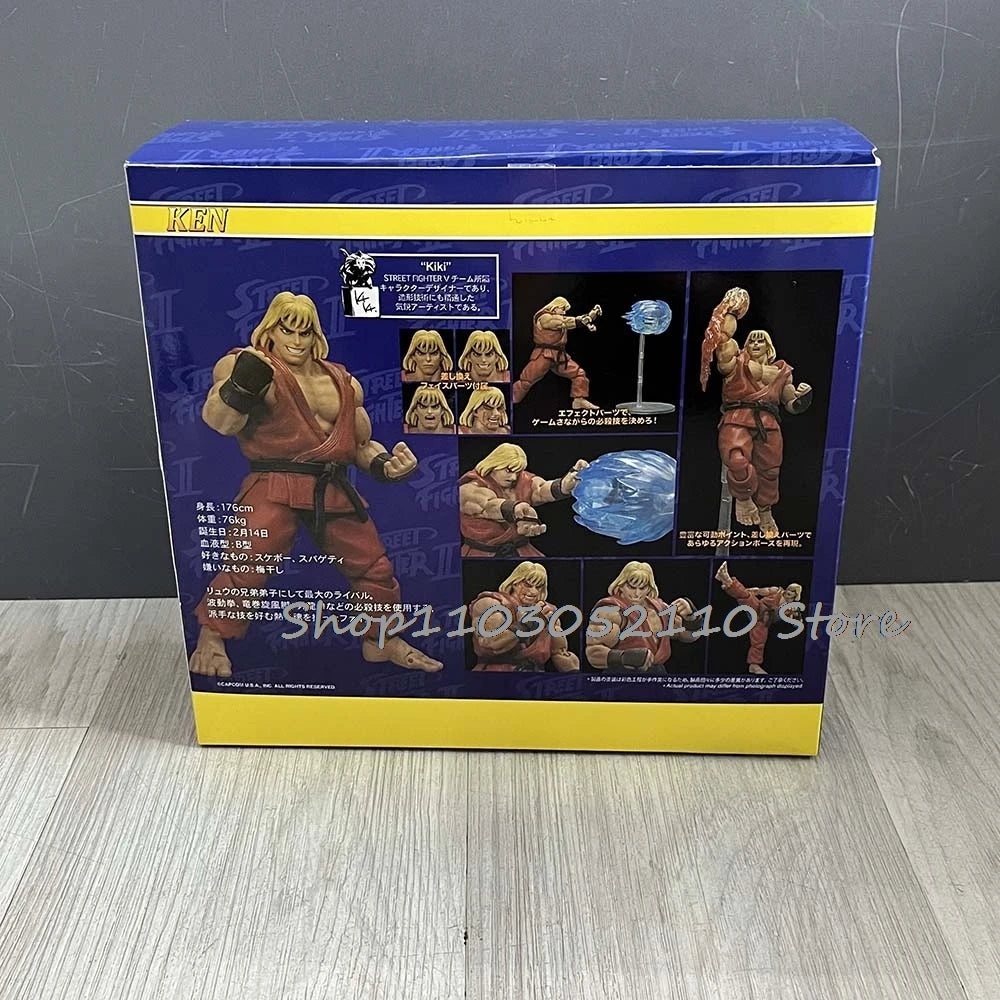 ST Street Fighter Guile Ken Ryu Action Figure Anime The Final Challengers Model Doll Statue Joint Movable Movie Toys Gifts