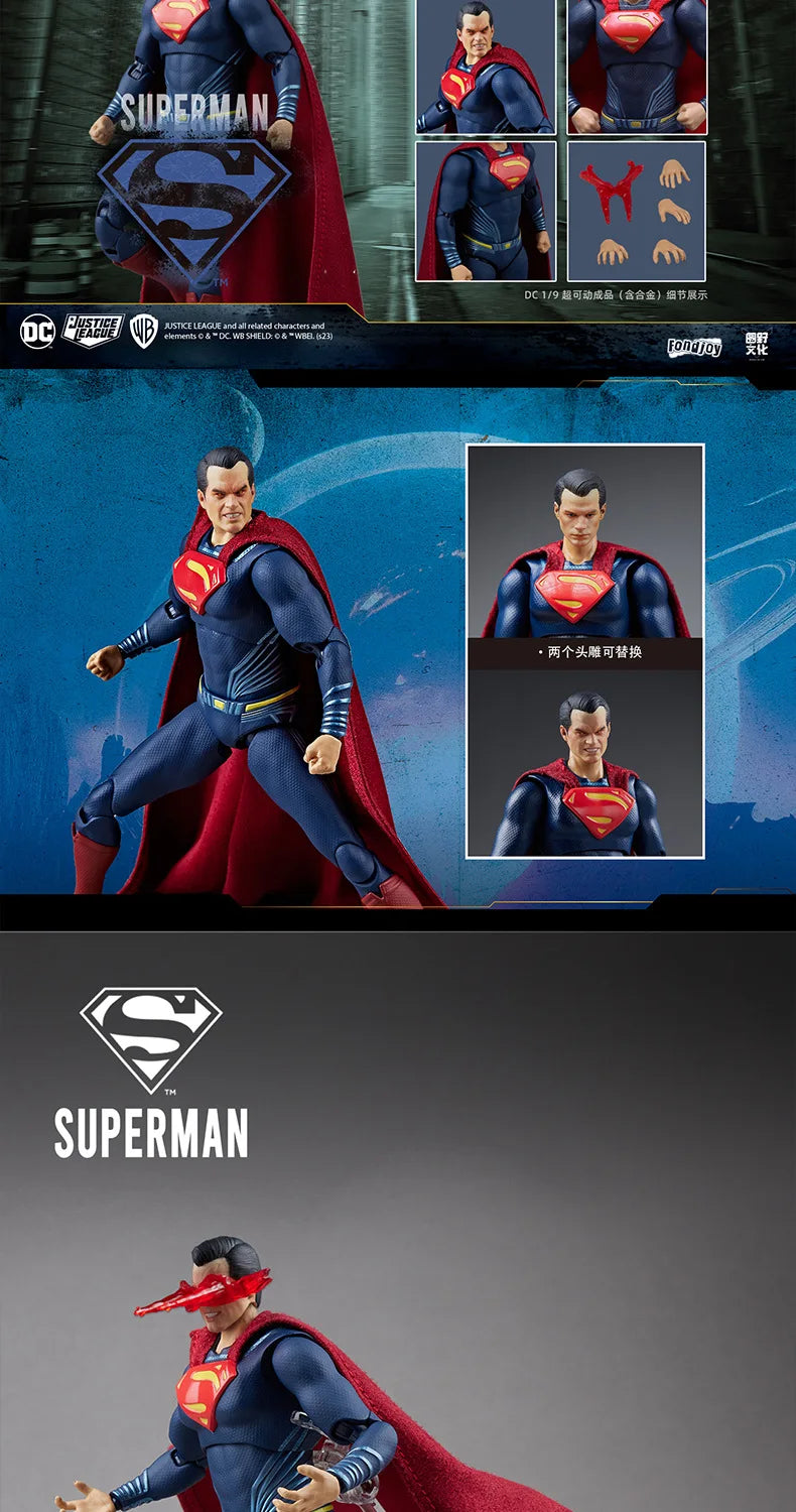 Justice League Figure Batman Action Figures Superman Aquaman Mera Harley Quinn PVC Collection Models Toys Gift