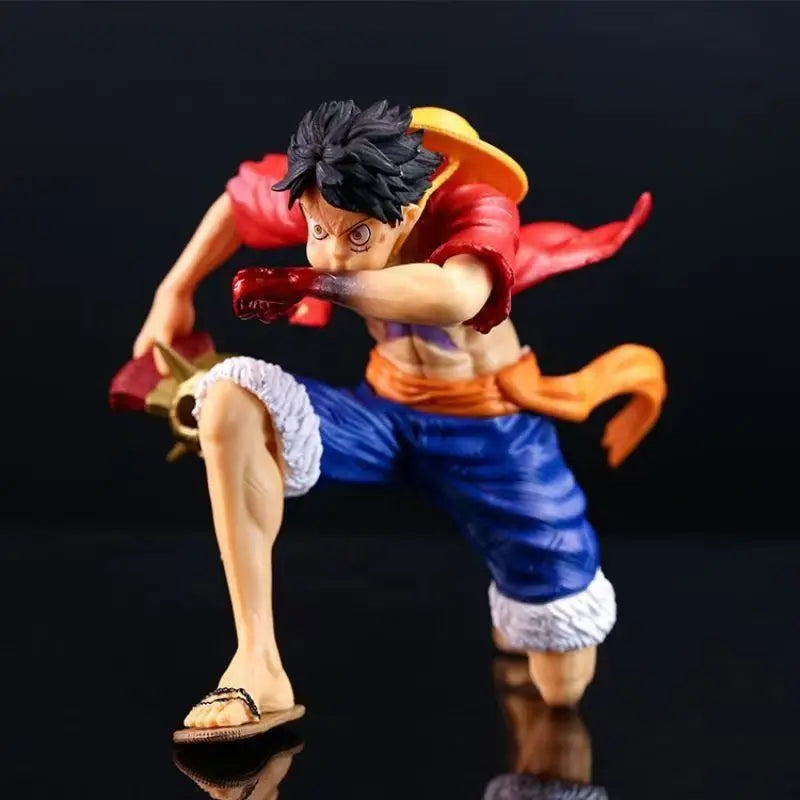 2026 Anime One Piece Luffy Action Figure Blow Kneeling Two Styles Gifts Anime Figure Collectible Decoration Model Toys