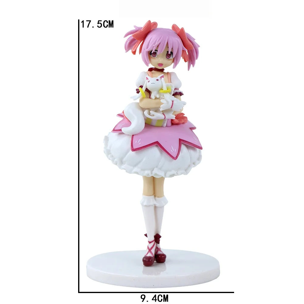 18cm Magical Girl Little18cm Round Deer Eye Hill Bijingpin Model Anime Pretty Cute Desktop Birthday Gift