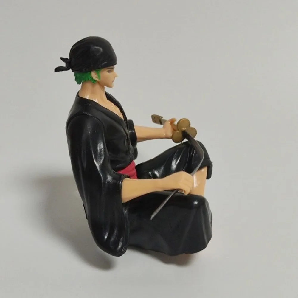 10cm/3.94in Anime ONE PIECE Figure Roronoa Zoro Action Figures Pvc Collection Model Toys for Gifts