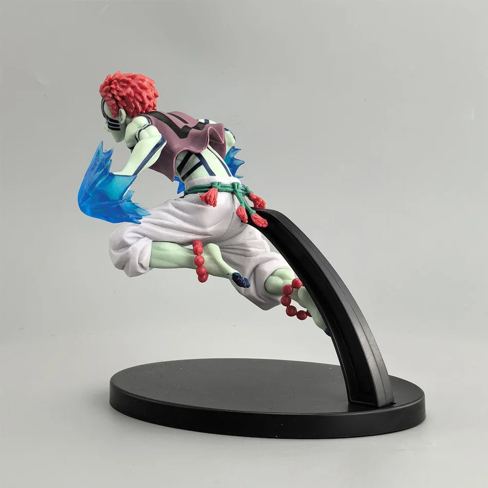 Bandai Anime Demon Slayer Figure Model Juuni Kitsuki Akaza Battle Figure Kimetsu No Yaiba Desktop Decoration Collection Gift