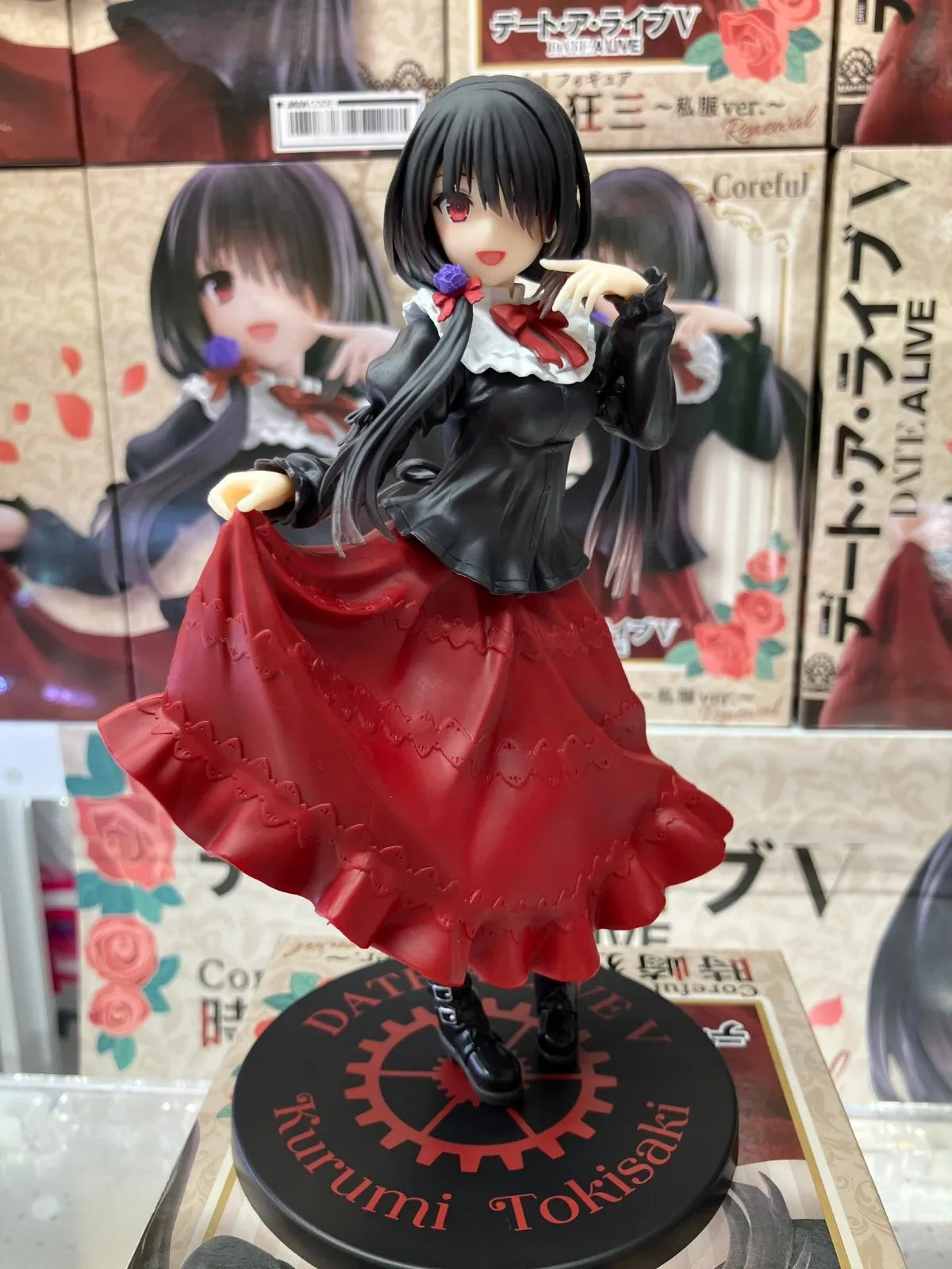 Date A Live Figure Tokisaki Kurumi Casual Wear Ver. PVC Action Figure Anime Figure Model Toys Collection Doll Gift