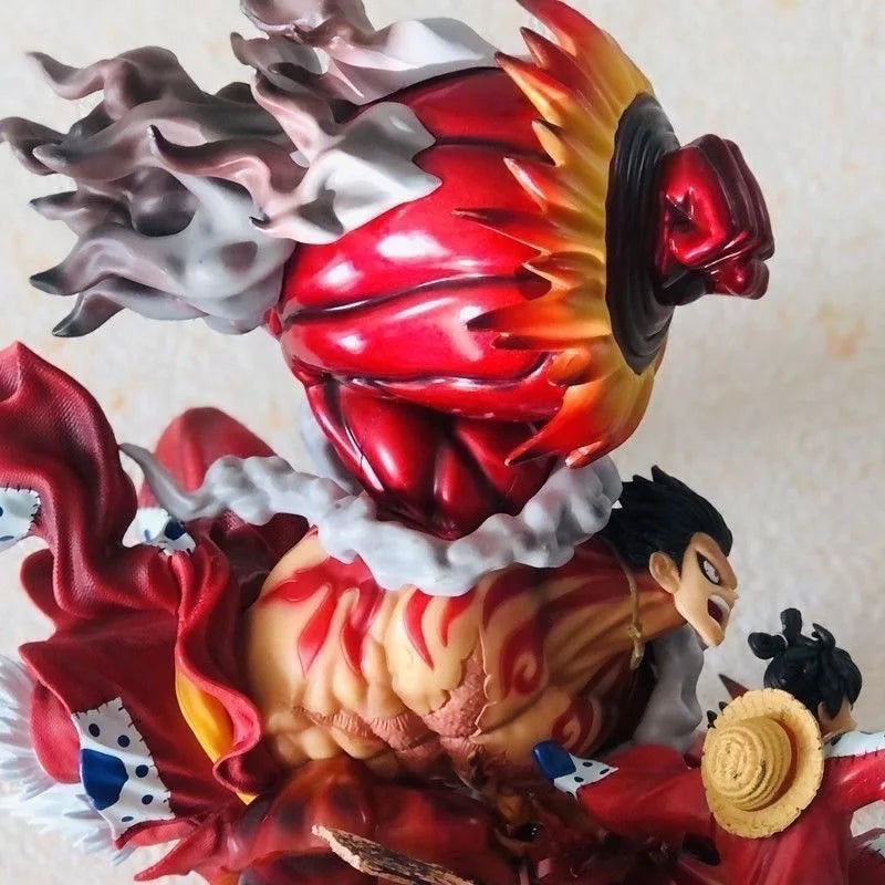 43cm/17in Anime ONE PIECE Figure Crow Cannon‌ Luffy Action Figures Pvc Collection Model Toys for Gifts