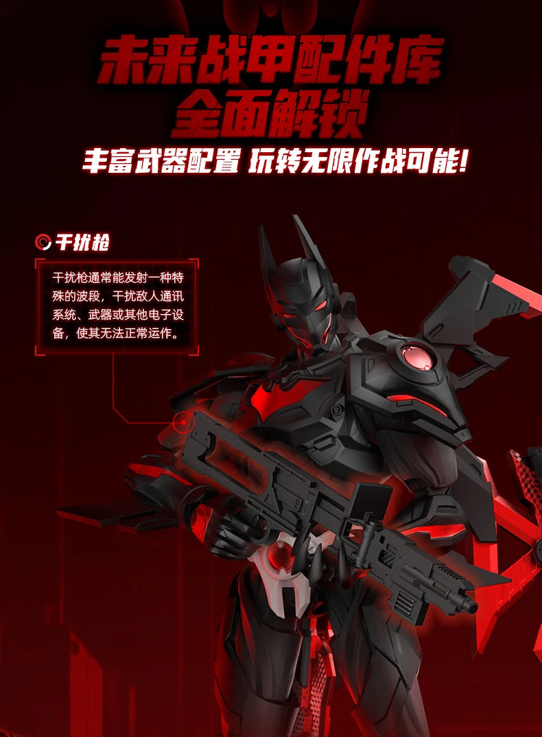 Blokees Heroes Harley Quinn Nightwing Batman Beyond Champion Class Figure Batman Toy Collectible Desktop Assemble Display Gift