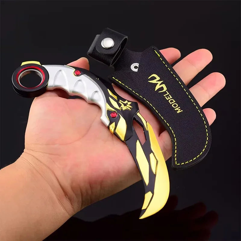 Valorant Melee Knife Toy Sword Figure Karambit Prime Reaver Series VCT Claw Knife Ion Tactical Knives Boys Gifts Game Gifts