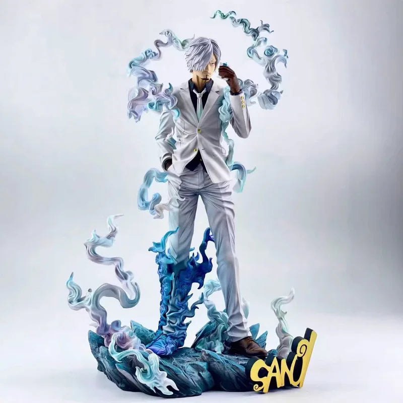 New Product In Stock Piece Zoro Sanji Anime Action Figure Statue Model Desktop Ornament Collectible Toy Surprise Gifts For Fans