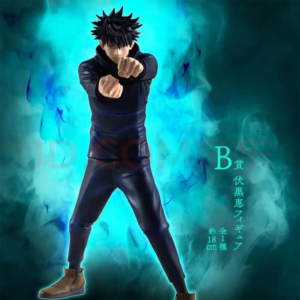 20CM  Fushiguro Megumi Figure Jujutsu Kaisen: Execution Anime Standing Posture Desktop Golf Model Toy Gift Collection Ornaments