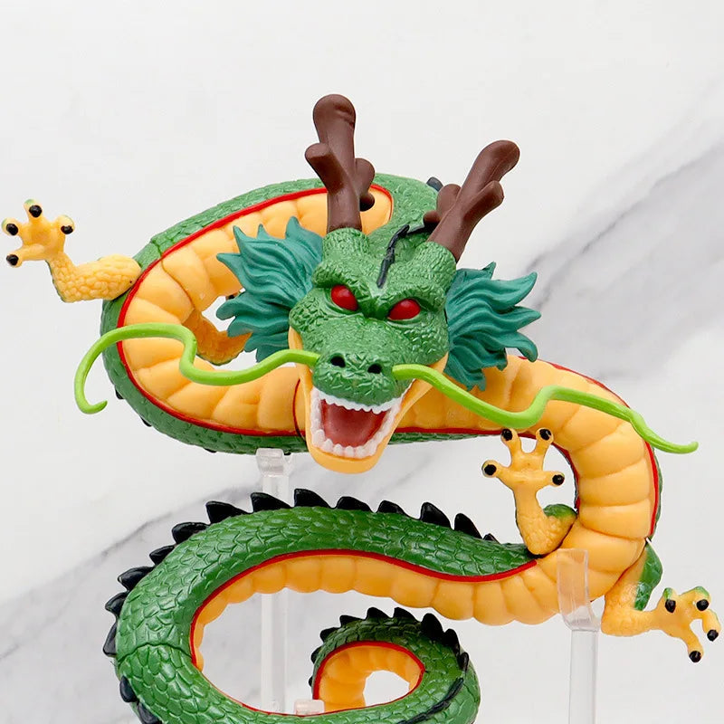 Dragon Ball Shenron Figure With 7 Star Crystal Balls Set Anime Statue Model Desktop Collectible Ornament Gift