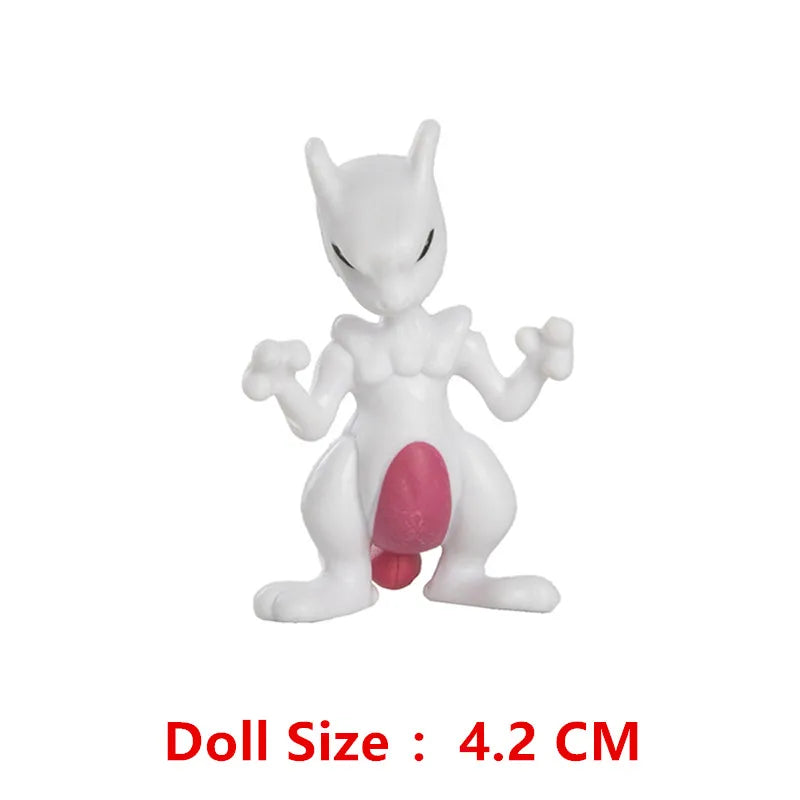 New 4-13Cm Pokemon Cartoons Movie Anime Figure Pikachu Bulbasaur Charmander Cosplay Collection Pet Action Model Toy Gift