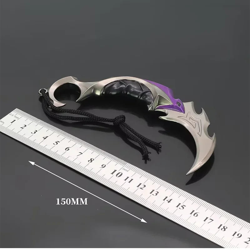 Valorant Melee Knife Toy Sword Figure Karambit Prime Reaver Series VCT Claw Knife Ion Tactical Knives Boys Gifts Game Gifts